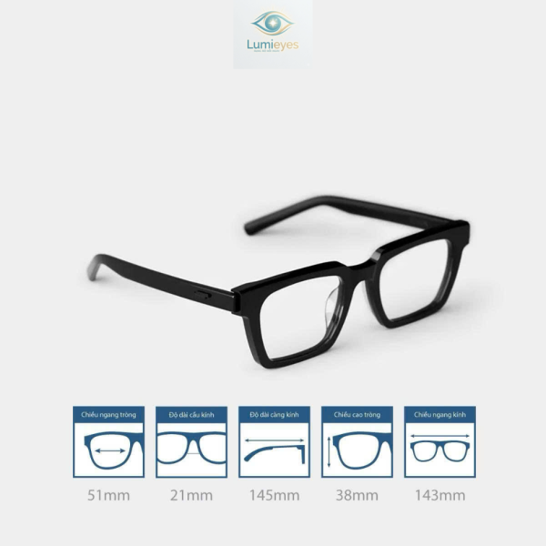 Gọng kính Lumieyes THE ASSEMBLED
