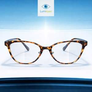 Kính gọng da báo nữ thời trang Lumieyes – Thanh lịch & cá tính