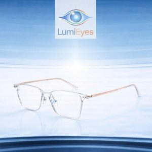 Gọng Kính Lumieyes Crystal Rose – Sắc Trong Tinh Tế, Nâng Tầm Diện Mạo